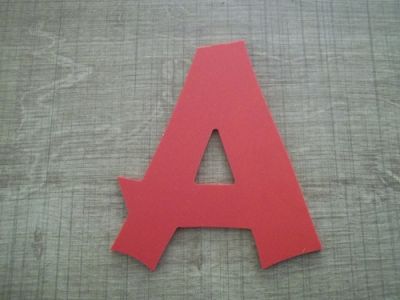 Lettera in plastica PVC colore CANCUN