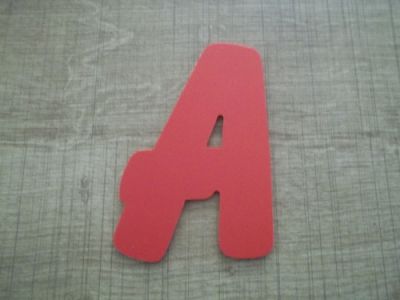 Lettera in plastica colore PVC BALLOON