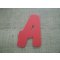 Lettera in plastica colore PVC BALLOON