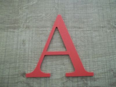 Lettera in plastica PVC colore LOFT