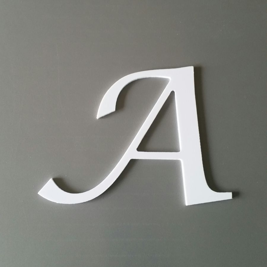 Lettera di plastica PVC LUCIDA CALLIGRAPHY