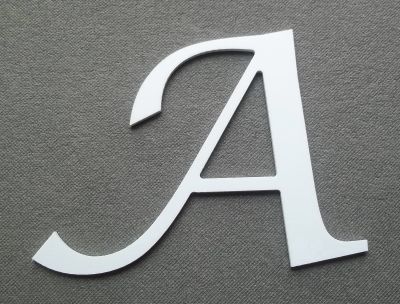 Lettera di plastica PVC LUCIDA CALLIGRAPHY