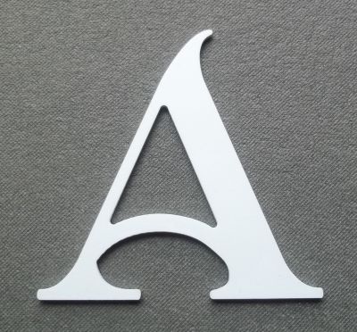 Lettera di plastica PVC SHANGRI LA