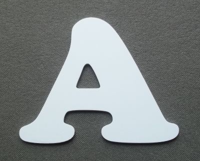 Lettera di plastica PVC ZEN